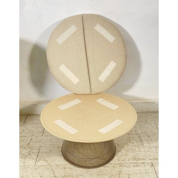 POLTRONA DESIGN Warren Platner Knoll International 1966 LOUNGE ARMCHAIR POUF OLD