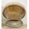 POLTRONA DESIGN Warren Platner Knoll International 1966 LOUNGE ARMCHAIR POUF OLD