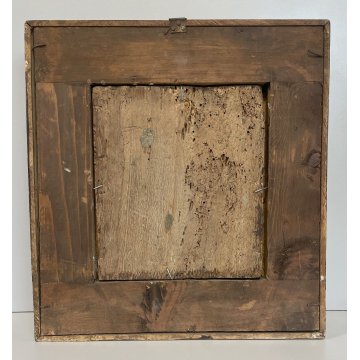 ANTICO DIPINTO OLIO SCENA S. Francesco SANTI PAESAGGIO COLLI RELIGIOSO '800