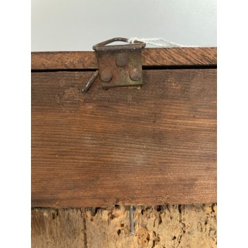 ANTICO DIPINTO OLIO SCENA S. Francesco SANTI PAESAGGIO COLLI RELIGIOSO '800