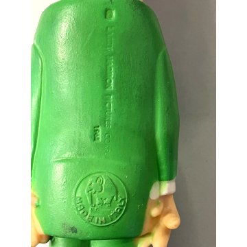 PUPAZZO GOMMA Stanlio e Ollio LEDRA LEDRAPLASTIC COLLEZIONE VINTAGE ANNI '60