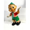 PUPAZZO GOMMA Pinocchio LEDRA LEDRAPLASTIC COLLEZIONE 47 cm/h VINTAGE ANNI '60