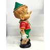 PUPAZZO GOMMA Pinocchio LEDRA LEDRAPLASTIC COLLEZIONE 47 cm/h VINTAGE ANNI '60
