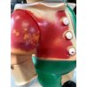 PUPAZZO GOMMA Pinocchio LEDRA LEDRAPLASTIC COLLEZIONE 47 cm/h VINTAGE ANNI '60