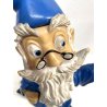 LOTTO 3 PUPAZZO GOMMA Merlino 32cm Magò Semola LEDRA LEDRAPLASTIC Walt Disney 70