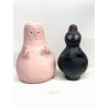 LOTTO 7 FIGURE Barbapapà BARBAMAMMA PUPAZZI GOMMA VINTAGE FABIANPLASTICA 1974