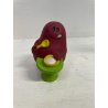 LOTTO 7 FIGURE Barbapapà BARBAMAMMA PUPAZZI GOMMA VINTAGE FABIANPLASTICA 1974