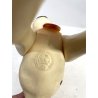COPPIA PUPAZZO GOMMA DALMATA Pongo Peggy 33cm LEDRAPLASTIC Carica 101 Disney '70