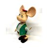 RARO Topo Gigio PARLANTE Italocremona 50 cm/h M. Perego GIOCO GOMMA VINTAGE '70s