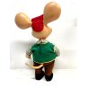 RARO Topo Gigio PARLANTE Italocremona 50 cm/h M. Perego GIOCO GOMMA VINTAGE '70s