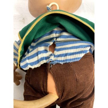 RARO Topo Gigio PARLANTE Italocremona 50 cm/h M. Perego GIOCO GOMMA VINTAGE '70s