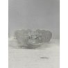 CIOTOLA LALIQUE VETRO POSACENERE SVUOTA TASCHE FIRMATA VASO GLASS