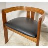 RARISSIMA COPPIA SEDIA AFRA E TOBIA SCARPA MOD. PIGRECO PROD GAVINA ANNI 60 NOCE