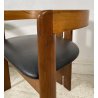 RARISSIMA COPPIA SEDIA AFRA E TOBIA SCARPA MOD. PIGRECO PROD GAVINA ANNI 60 NOCE