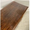 ANTICA MADIA RIBALTA PANCA LEGNO ROVERE 1800 1 CASSETTO MOBILE CASSAPANCA EPOCA