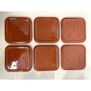 SERVIZIO THE 6 pers. Sakura DESIGN Makio Hasuike per CERAMICHE Franco POZZI 1967