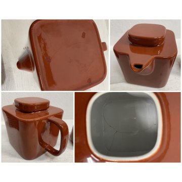 SERVIZIO THE 6 pers. Sakura DESIGN Makio Hasuike per CERAMICHE Franco POZZI 1967