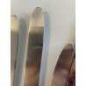 SET POSATE 12 Pers 53 pz. Calderoni F.lli 100 METALLO ARGENTATO Art Decò '30