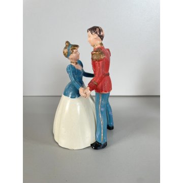 LOTTO 2 GIOCO VINTAGE WIND UP DANCING Cenerentola&Principe Azzurro FATA MADRINA