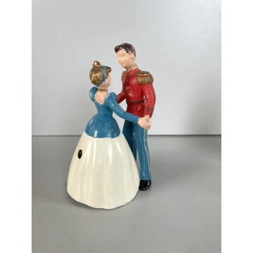 LOTTO 2 GIOCO VINTAGE WIND UP DANCING Cenerentola&Principe Azzurro FATA MADRINA
