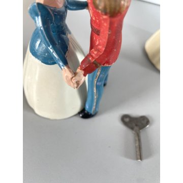 LOTTO 2 GIOCO VINTAGE WIND UP DANCING Cenerentola&Principe Azzurro FATA MADRINA