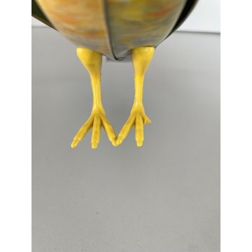 GIOCATTOLO LATTA UCCELLINO CANTERINO SONGBIRD TIN TOY Köhler (?) Germany '50s