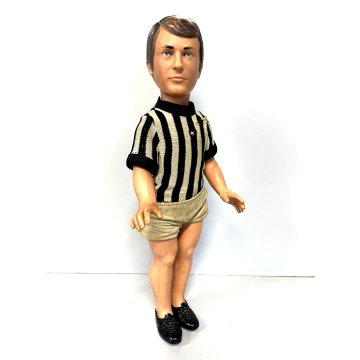 GIOCATTOLO PUPAZZO PLASTICA Effe Bettega JUVENTUS 71 serie I CAMPIONI CALCIATORI