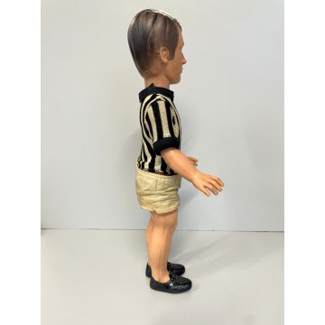 GIOCATTOLO PUPAZZO PLASTICA Effe Bettega JUVENTUS 71 serie I CAMPIONI CALCIATORI