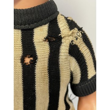 GIOCATTOLO PUPAZZO PLASTICA Effe Bettega JUVENTUS 71 serie I CAMPIONI CALCIATORI