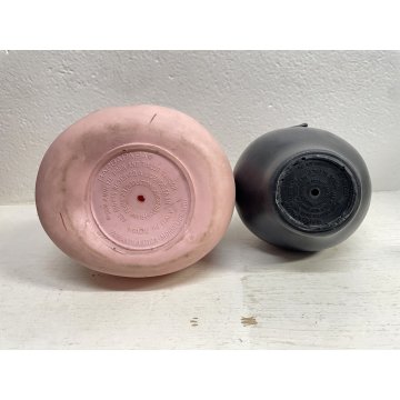 LOTTO 7 FIGURE Barbapapa BARBAMAMMA PUPAZZI GOMMA VINTAGE FABIANPLASTICA 1974