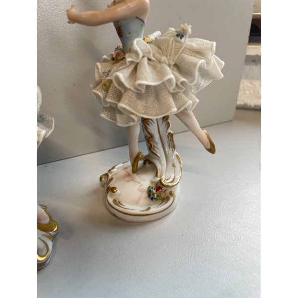 Bambola Di Porcellana Donna 40cm - Figura Decorativa Per Casa, Collezionismo, Regalo Per Ragazze