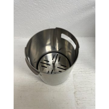 KIT PORTAGHIACCIO E PORTA BOTTIGLIA GIO PONTI CALDERONI ALPACCA ARGENTATO ITALIA