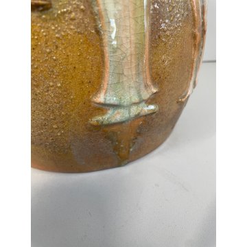 VASO TERRACOTTA FIGURE BALLERINE MUSICISTI NUDO EGIZI FAUNO DESIGN VINTAGE