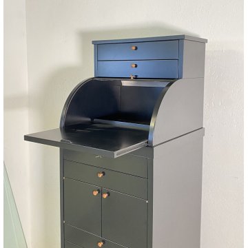 CREDENZA CASSETTIERA DESIGN ALDO ROSSI MOD. CARTEGGIO SECRETAIRE SCRITTOIO 1980