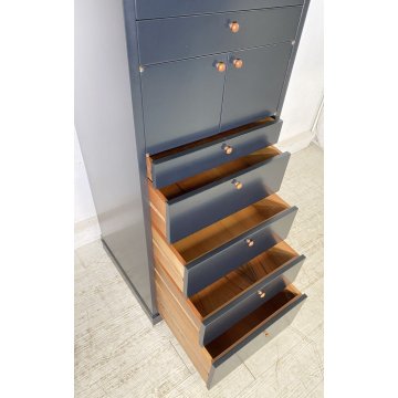 CREDENZA CASSETTIERA DESIGN ALDO ROSSI MOD. CARTEGGIO SECRETAIRE SCRITTOIO 1980