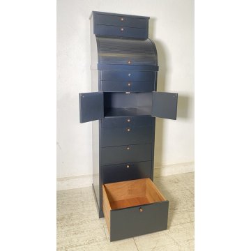 CREDENZA CASSETTIERA DESIGN ALDO ROSSI MOD. CARTEGGIO SECRETAIRE SCRITTOIO 1980