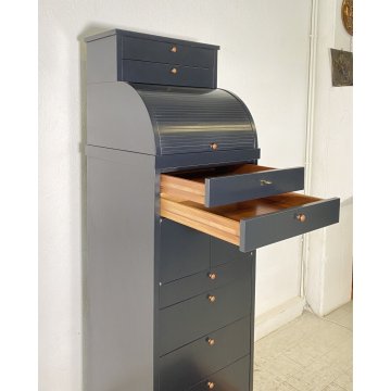 CREDENZA CASSETTIERA DESIGN ALDO ROSSI MOD. CARTEGGIO SECRETAIRE SCRITTOIO 1980