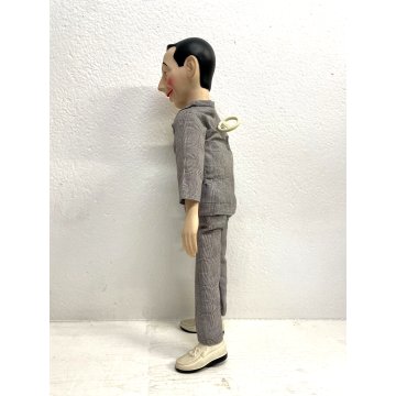 GIOCATTOLO PUPAZZO Pee-Wee Herman Talking PULL STRING DOLL Matchbox 1987
