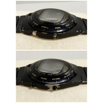 OROLOGIO POLSO Seiko A828-4010 Giugiaro DESIGN anni 80 cronometro VINTAGE WATCH