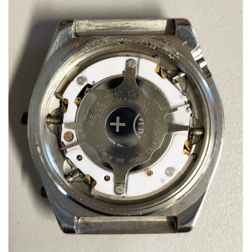OROLOGIO POLSO Seiko A828-4010 Giugiaro DESIGN anni 80 cronometro VINTAGE WATCH