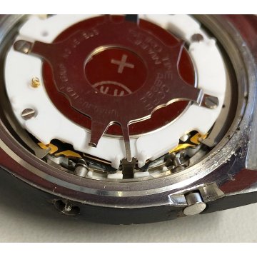OROLOGIO POLSO Seiko A828-4010 Giugiaro DESIGN anni 80 cronometro VINTAGE WATCH