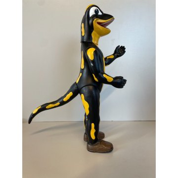 PUPAZZO GOMMA Lurchi Salamander AG PERSONAGGIO PUBBLICITARIO SALAMANDRA 33 cm/h