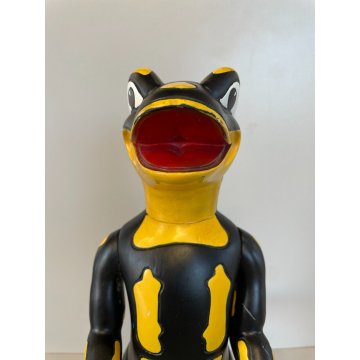 PUPAZZO GOMMA Lurchi Salamander AG PERSONAGGIO PUBBLICITARIO SALAMANDRA 33 cm/h