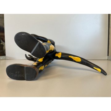 PUPAZZO GOMMA Lurchi Salamander AG PERSONAGGIO PUBBLICITARIO SALAMANDRA 33 cm/h