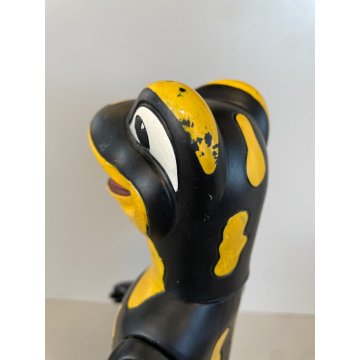 PUPAZZO GOMMA Lurchi Salamander AG PERSONAGGIO PUBBLICITARIO SALAMANDRA 33 cm/h