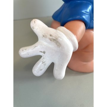 PUPAZZO GOMMA TOMMY Tre porcellini Walt Disney LEDRA LEDRAPLASTIC GIOCO 21cm '60