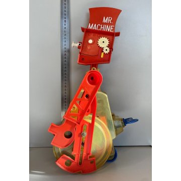 GIOCO VINTAGE ROBOT MR. MACHINE Wind-Up TOY  BY Ideal Corp. Hollys NY 11423 1961