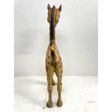 RARO PUPAZZO GOMMA VINTAGE Giraffa PUBBLICITA PIRELLI Rempel Enterprise 44cm '50