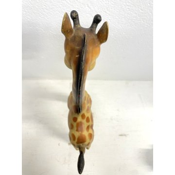 RARO PUPAZZO GOMMA VINTAGE Giraffa PUBBLICITA PIRELLI Rempel Enterprise 44cm '50