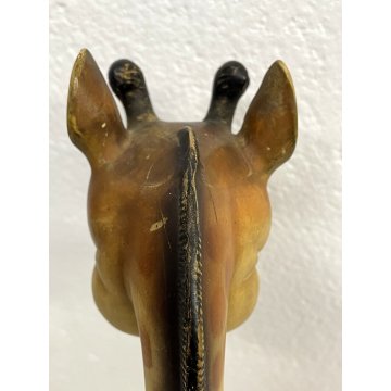 RARO PUPAZZO GOMMA VINTAGE Giraffa PUBBLICITA PIRELLI Rempel Enterprise 44cm '50